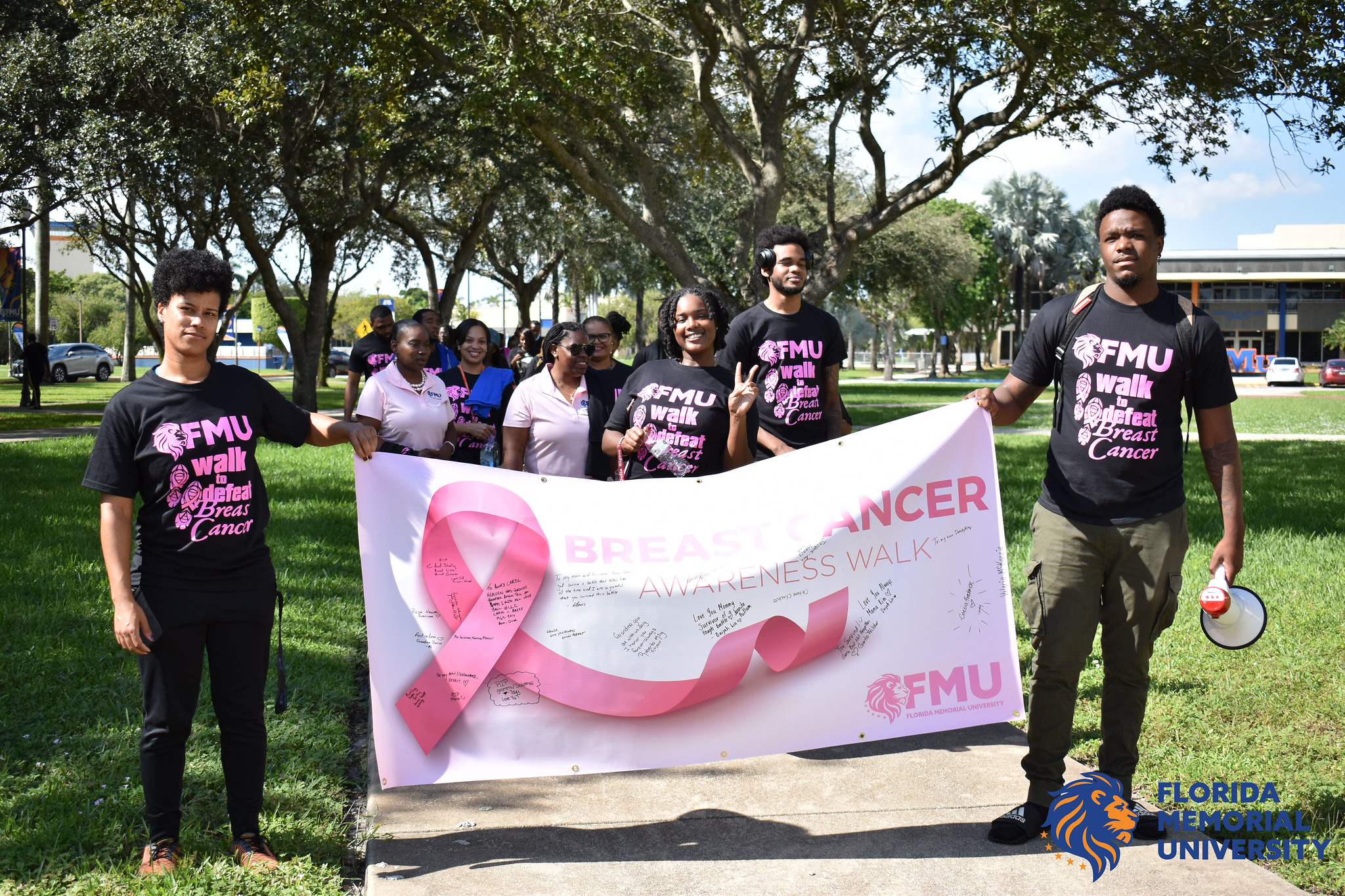FMU holds annual breast cancer walk.