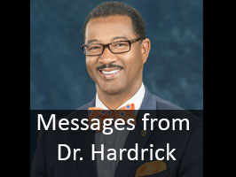 messages from Dr. Hardrick