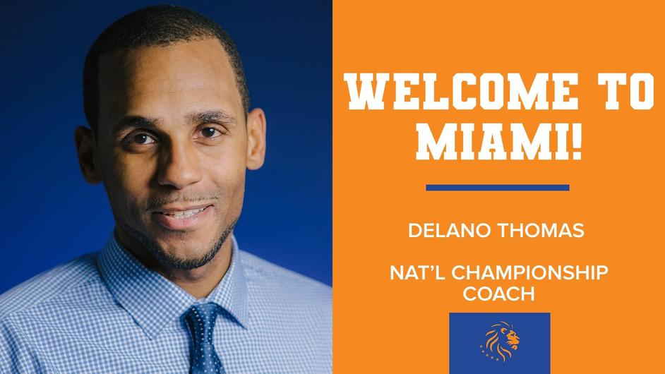 FMU hires NAIA National Championship Coach Delano Thomas to lead men's basketball program.